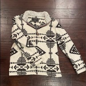 True Grit patterned pullover
